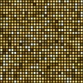 Vector golden mosaic background