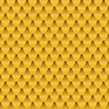 Vector golden scale pattern Royalty Free Stock Photo