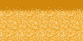 Vector golden shiny glitter texture horizontal