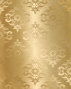 Vector golden silk Royalty Free Stock Photo