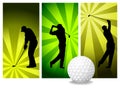 Vector Golf Players