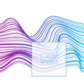 Vector gradient streak background.