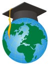 vector Graduation Royalty Free Stock Photo