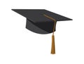 vector graduation cap Royalty Free Stock Photo