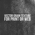 Vector Grain Texture for Print or Web Royalty Free Stock Photo