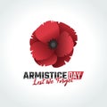 Vector graphic of armistice day Royalty Free Stock Photo