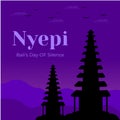 Happy Nyepi Bali Day