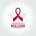 Vector graphic of international epidermolysis bullosa awareness week