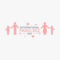 Vector graphic of international families day good for international families day celebration.