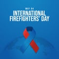 vector graphic of International Firefighters Day ideal for International Firefighters Day celebration