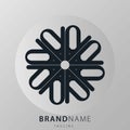 Vector graphic logo design premium