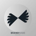 Vector graphic logo design premium