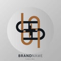 Vector graphic logo design premium