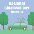 vector graphic of National Biodiesel Day ideal for National Biodiesel Day celebration