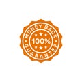 Vector Graphic of Money Back Guaranteed Product Stamp logo design