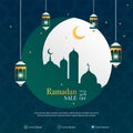 Vector Graphic of Ramadan Kareem Background.