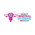 Vector graphic of world menstrual hygiene day good for world menstrual hygiene day celebration.