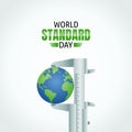 Vector graphic of world standard day