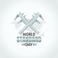 Vector graphic of world standard day