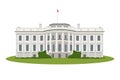 White house Washington DC Royalty Free Stock Photo