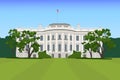 White house Washington DC Royalty Free Stock Photo