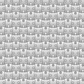 Vector gray puzzle pattern background