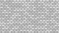 Vector gray and white brick wall background. Old texture urban masonry. Vintage architecture block wallpaper. Retro facade room Royalty Free Stock Photo