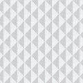Vector Gray and White Organic Diamonds Triangles Seamless Repeat Pattern. Background for textiles, cards, manufacturing Royalty Free Stock Photo