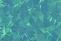 Vector Green Light Polygon Abstract modern Polygonal Geometric Triangle Background Royalty Free Stock Photo