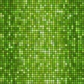 Vector green mosaic background Royalty Free Stock Photo