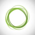 Vector Green Rings Background orbital concept