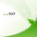 Vector green template