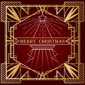 Vector greeting card to Xmas. Merry Christmas wishes!