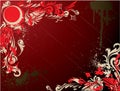 Vector grunge decorative banner Royalty Free Stock Photo