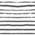 Vector grunge horizontal stripes. Royalty Free Stock Photo