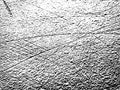 Vector grunge texture of rough scratched wall. Abstract, aged. Original template for texture overlay, grunge stencil