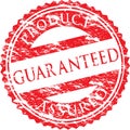 A vector guaranteed stamp Royalty Free Stock Photo