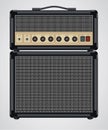 Vector Guitar Amplifier Royalty Free Stock Photo