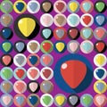 Vector guitar picks