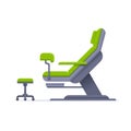 Vector gynecology chair illustration