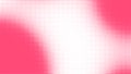 vector halftone design features pink and white dots in a dynamic pattern
