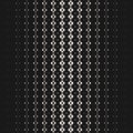 Vector halftone mesh seamless pattern. Texture with small diamonds Royalty Free Stock Photo