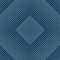 Vector halftone seamless pattern. Blue background with zigzag lines, chevron Royalty Free Stock Photo