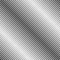 Vector halftone seamless pattern. Diagonal zig zag lines. Royalty Free Stock Photo