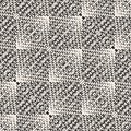 Vector halftone seamless pattern with grunge effect. Black and white texture Royalty Free Stock Photo