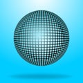 Vector halftone sphere