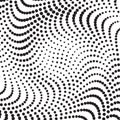 Vector halftone wave shape