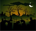 Vector halloween background