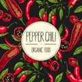 Pepper chili banner