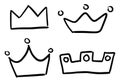 Crowns Royalty Free Stock Photo